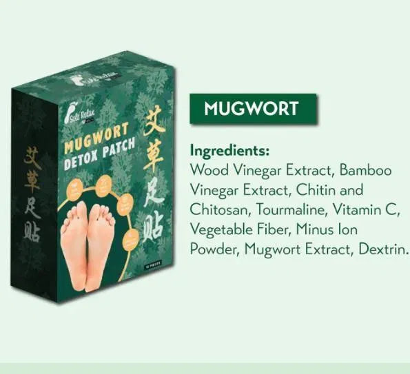 Mugwort Sole Detox Patch (Pack of 20)